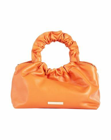 Tuscany Leather Tl Bag Woman Handbag Orange Soft Leather Cover