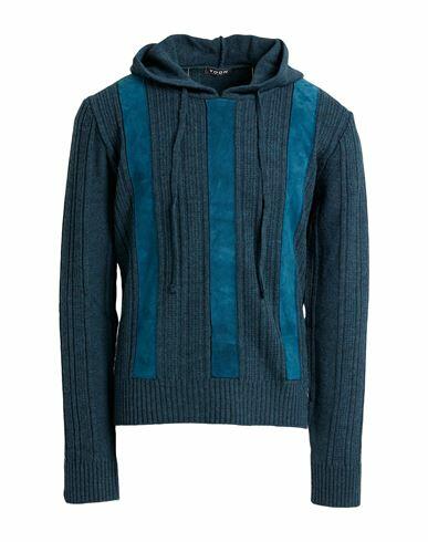 Yoon Man Sweater Deep jade Acrylic, Virgin Wool Cover