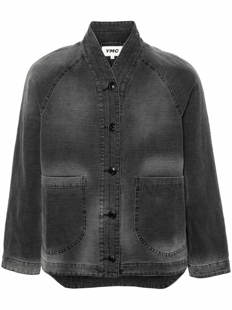 YMC Erkin V-neck jacket - Black Cover