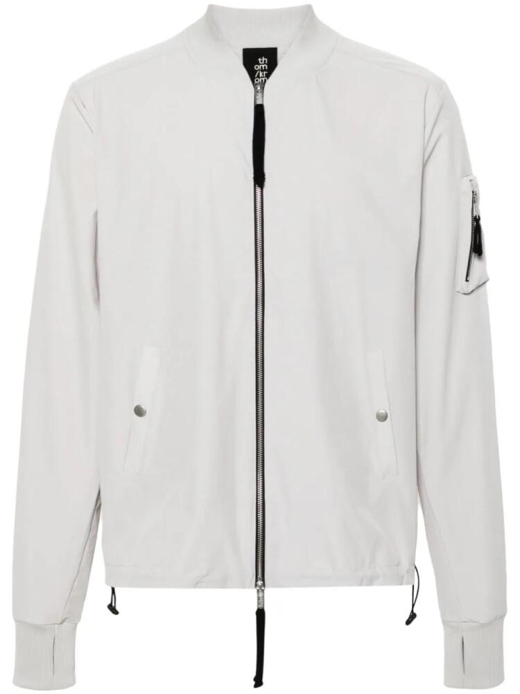 Thom Krom lightweight zip-up jacket - Grey Cover