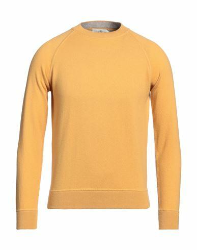 Della Ciana Man Sweater Ocher Cashmere Cover