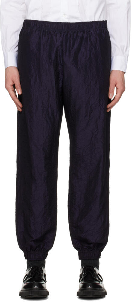 Molly Goddard Navy Drawstring Trousers Cover