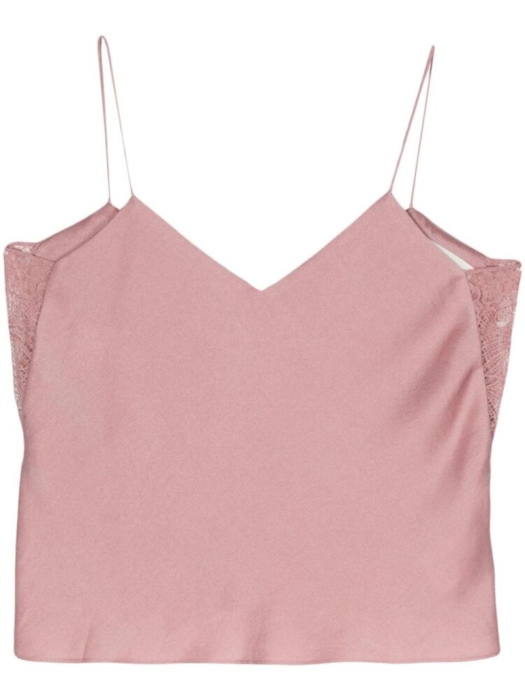 Ba&Sh Clarisse satin top - Pink Cover