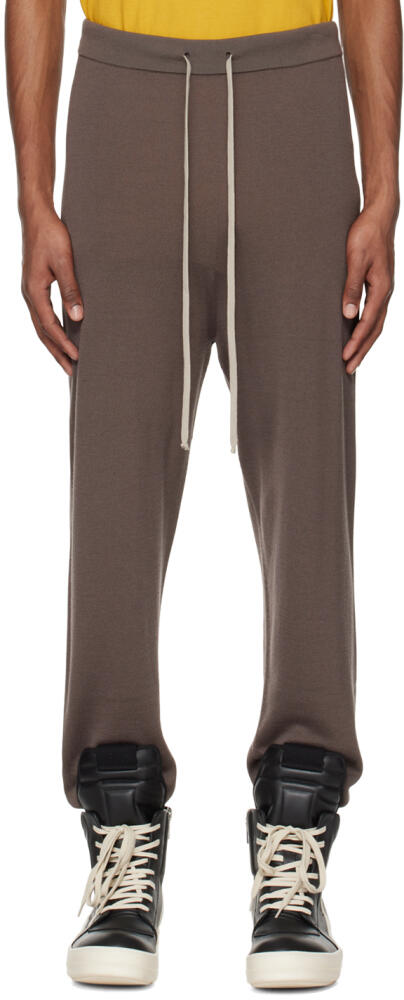 Rick Owens Gray Tapered Lounge Pants Cover