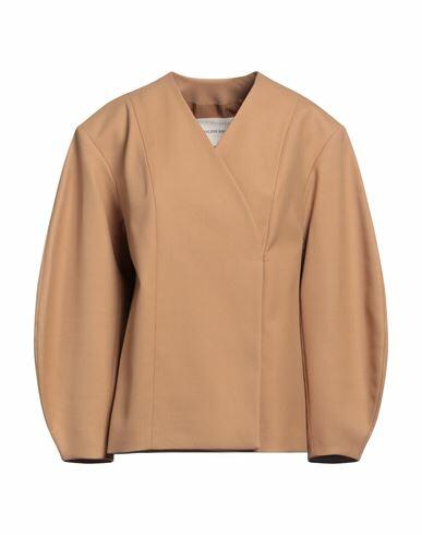 By Malene Birger Woman Blazer Sand Recycled polyester, Viscose, Elastane Cover