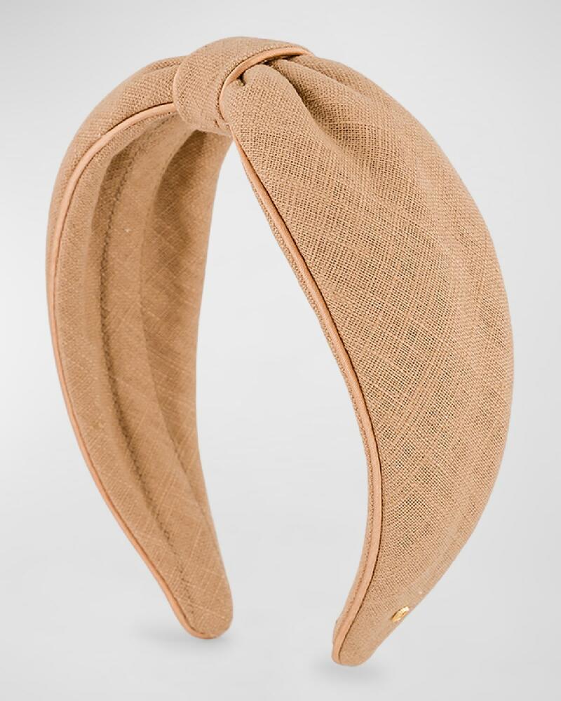 Alexandre de Paris Cinched Cotton Headband Cover