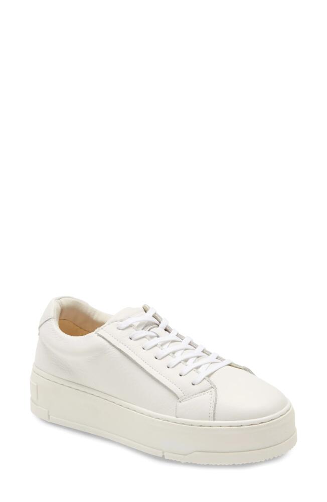 Vagabond Shoemakers Judy Platform Sneaker in White Leather Cover