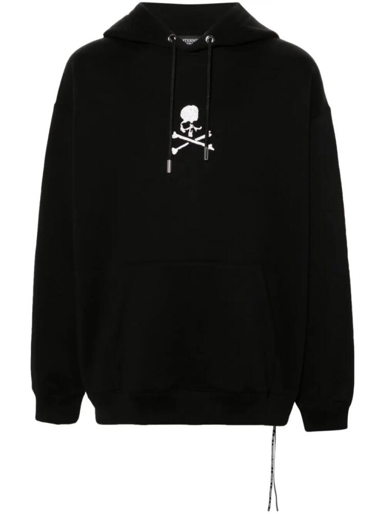 Mastermind Japan Loopweel cotton hoodie - Black Cover