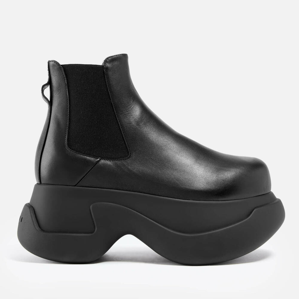 Marni Women's Chunky Leather Chelsea Boots Cover