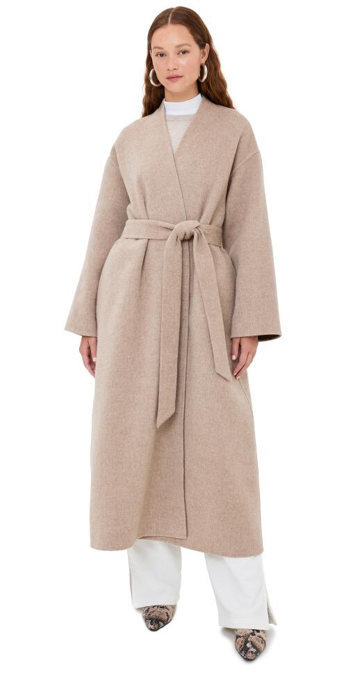 CO Double Wrap Coat Taupe Cover