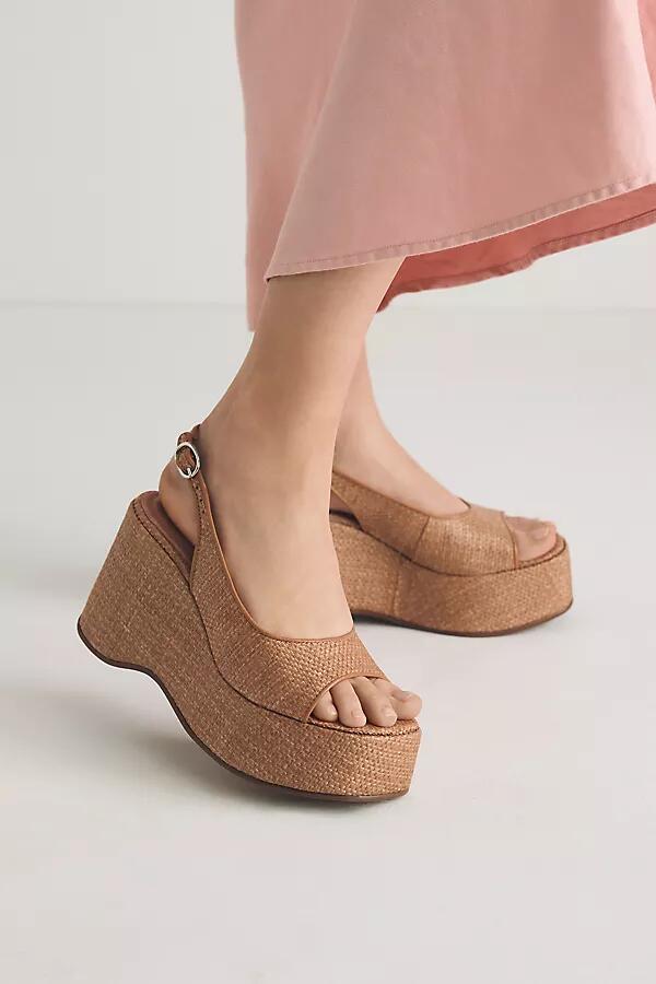 Maeve Raffia Slingback Heels Cover