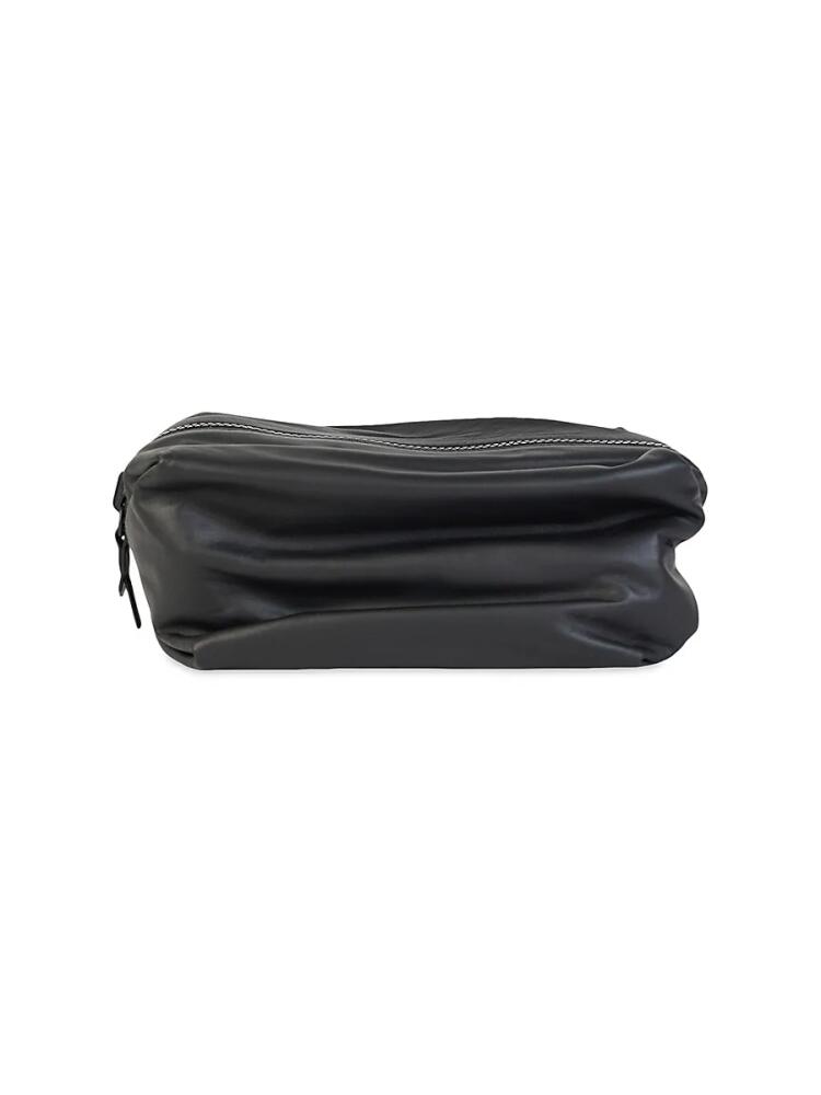 Bottega Veneta Women's Leather Cosmetic Case - Black Cover