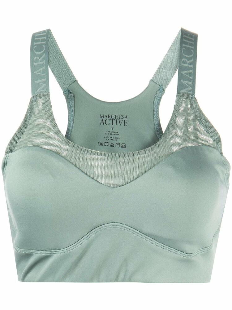 Marchesa Olivia sports bra - Green Cover