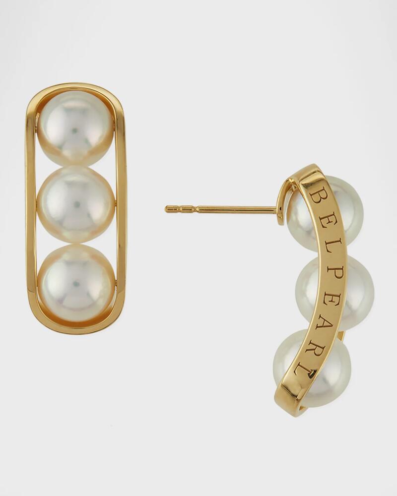 Belpearl Kobe 18k Akoya Pearl Earrings Cover