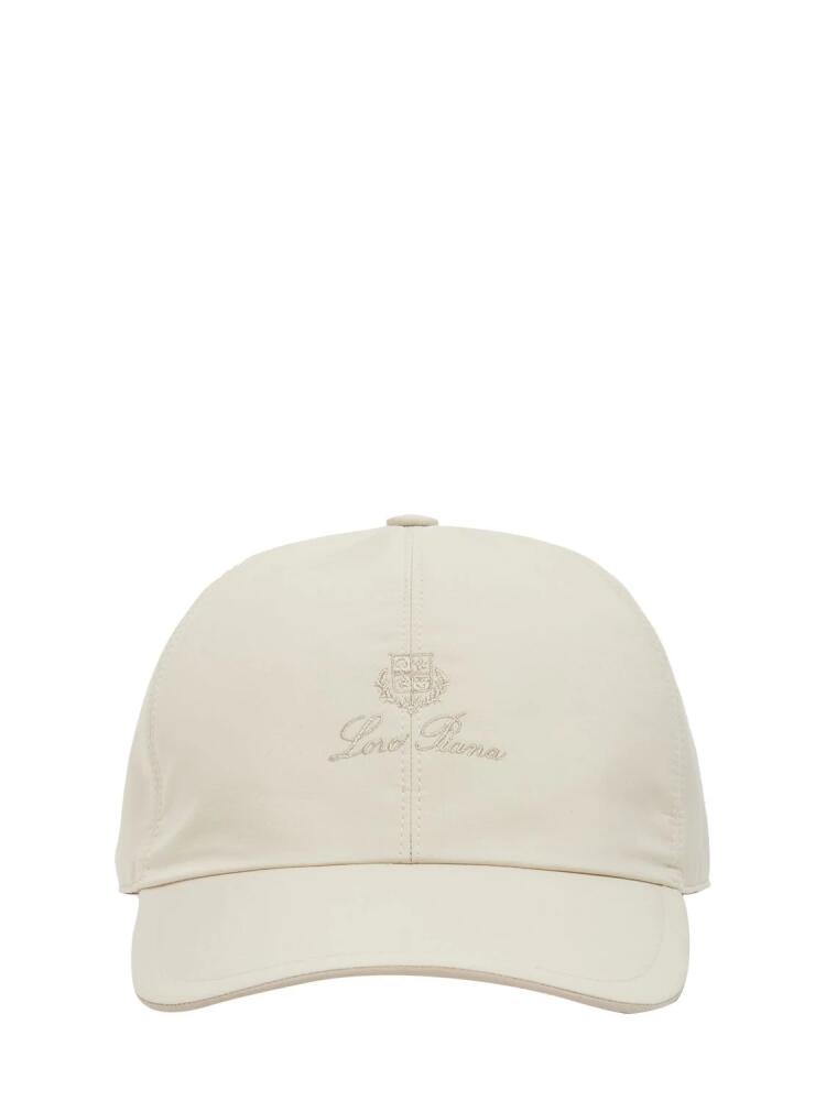 LORO PIANA Logo Embroidery Wind Storm System B Cap Cover