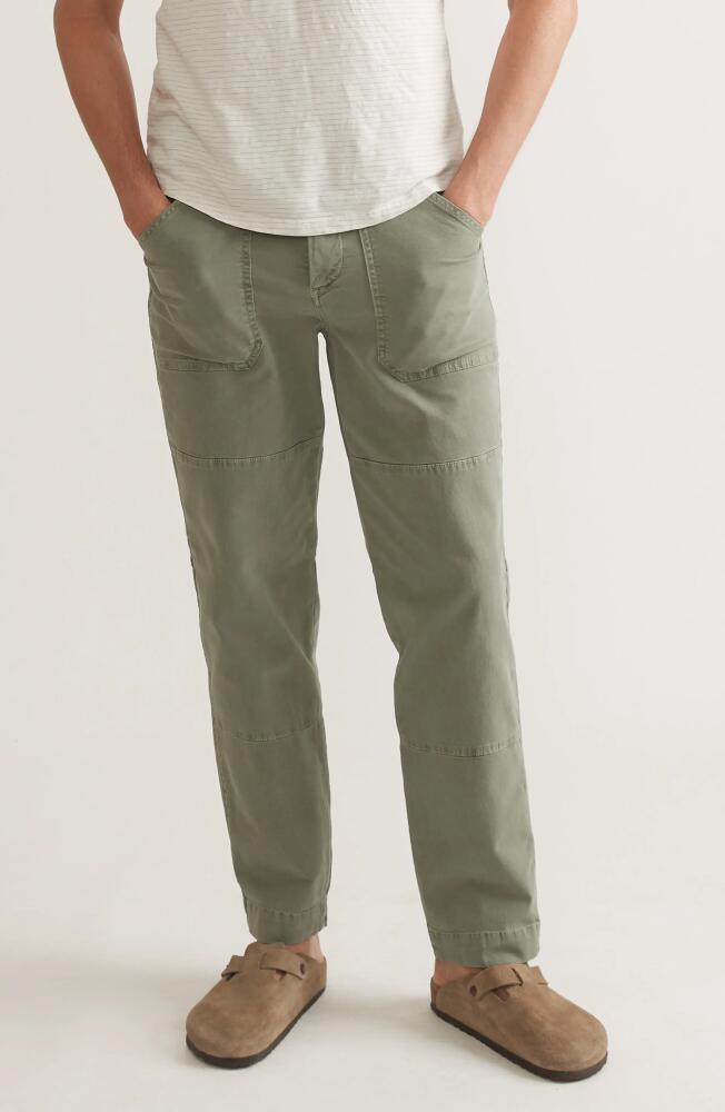 Marine Layer Breyer Relaxed Utility Pants in Vetiver Cover