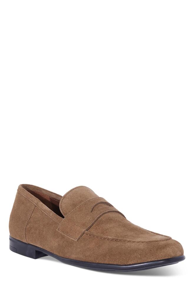 Paul Stuart Hart Penny Loafer in Taupe Cover