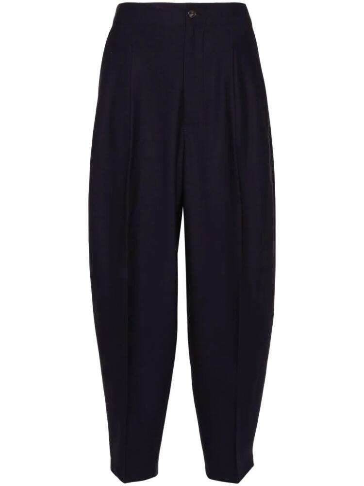 Polo Ralph Lauren wool-blend cropped trousers - Blue Cover