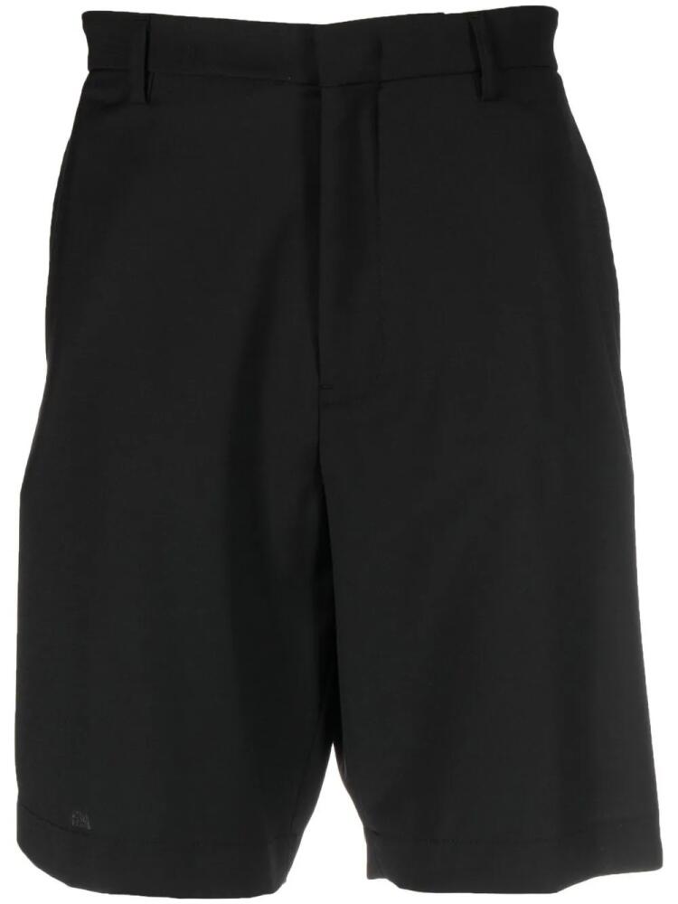 MSFTSrep logo-print tailored shorts - Black Cover