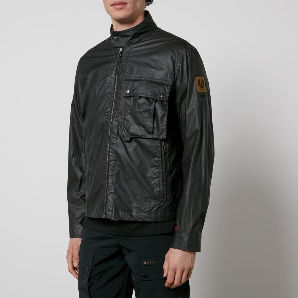 Belstaff Centenary Racer Waxed Cotton-Blend Jacket Cover