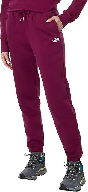 The North Face Half Dome Fleece Sweatpants (Boysenberry/TNF White) Women's Clothing Cover