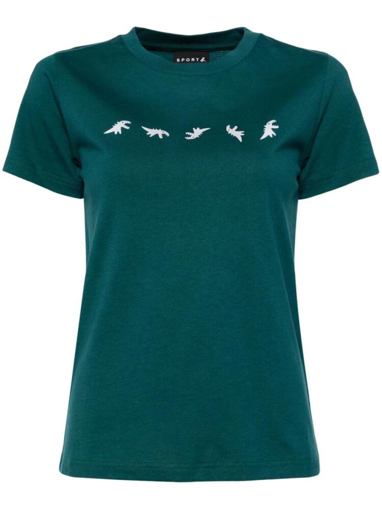 SPORT b. by agnès b. rolling dino T-shirt - Green Cover