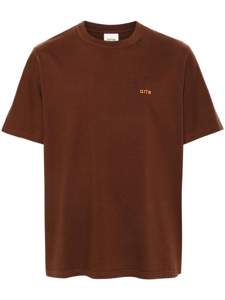 ARTE Tulip T-shirt - Brown Cover