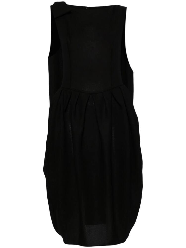 Maison Margiela sleeveless silk dress - Black Cover