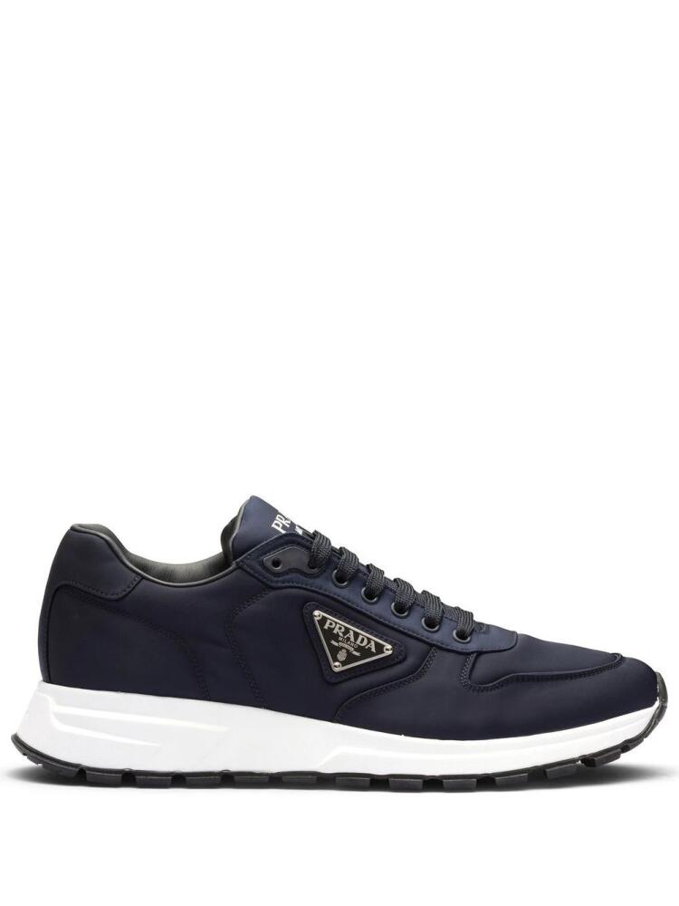 Prada logo-print low-top sneakers - Blue Cover