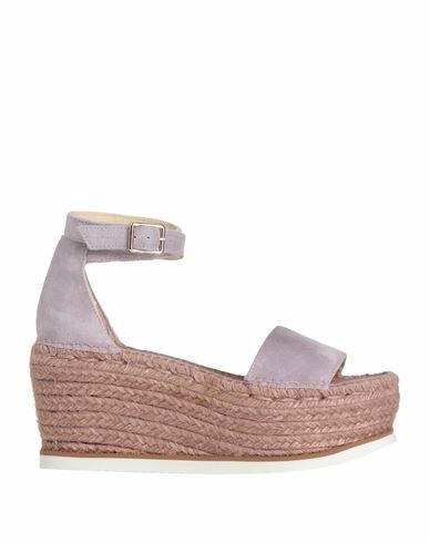 Espadrilles Woman Espadrilles Light purple Soft Leather Cover