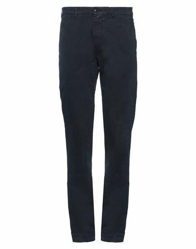 40weft Man Pants Midnight blue Cotton, Elastane Cover