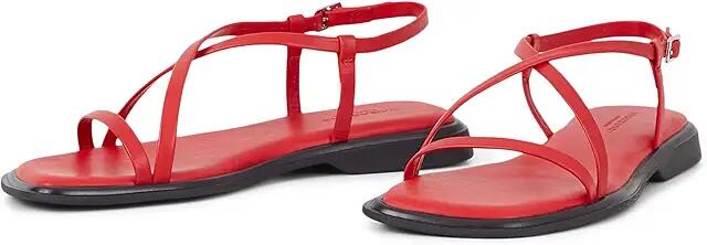 Vagabond Shoemakers Izzy Leather Sandals (Bright Red) Women's Sandals Cover