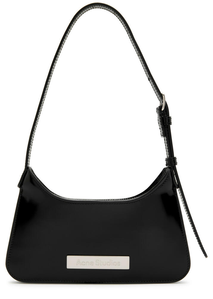 Acne Studios Platt Micro Patent Leather Shoulder bag - Black Cover