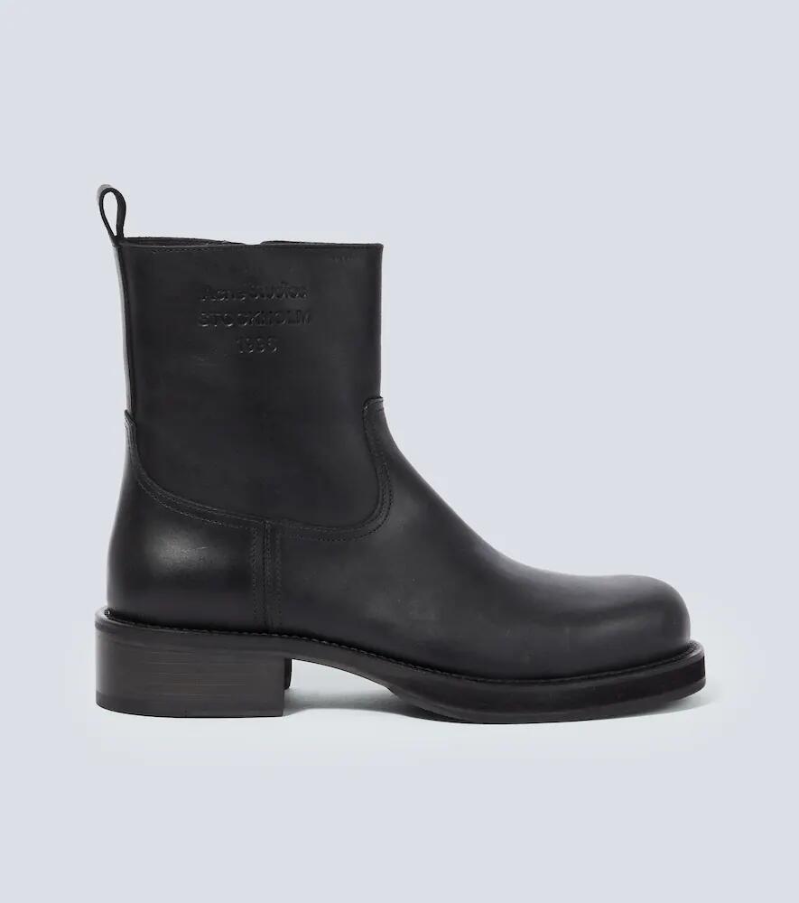 Acne Studios Leather ankle boots Cover