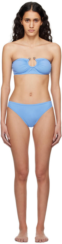 Bottega Veneta Blue Knot Ring Bikini Cover