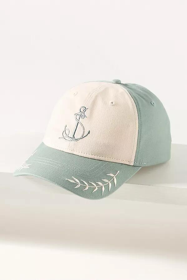 Coney Island Picnic Nautical Monogram Cap Cover