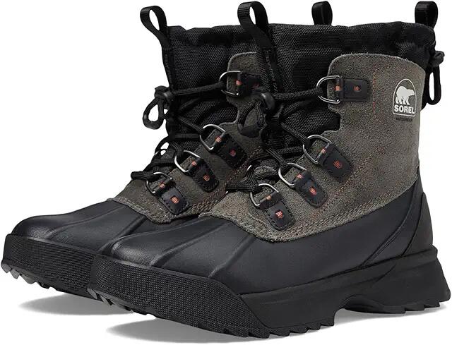 SOREL Scout 87' XT Waterproof (Black/Quarry) Men's Snow Shoes Cover