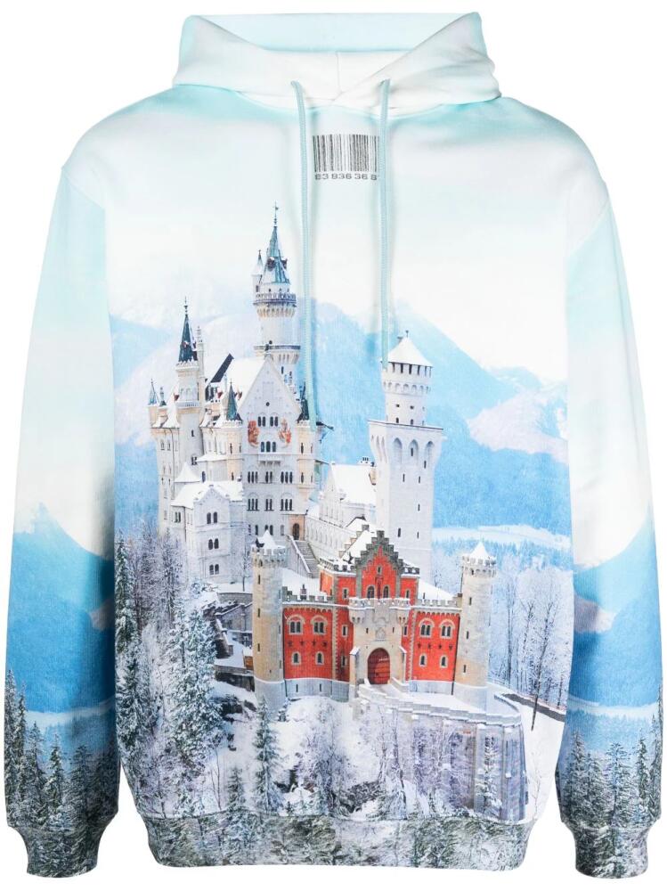 VTMNTS Neuschwanstein Winter long-sleeve hoodie - Blue Cover