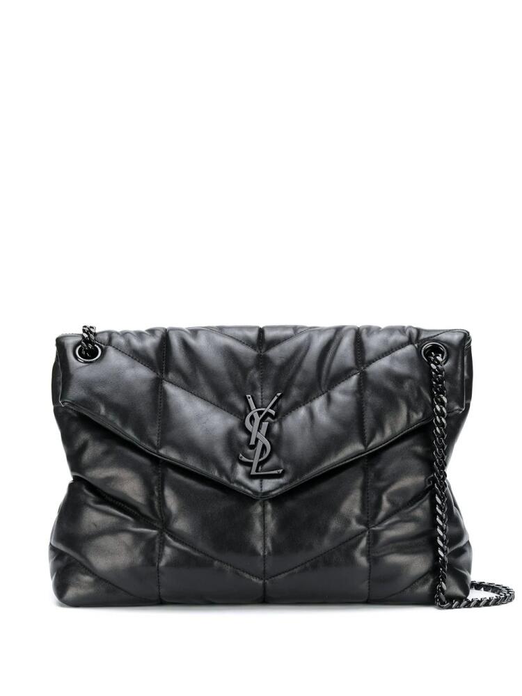 Saint Laurent medium Puffer shoulder bag - Black Cover