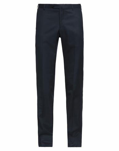 Isaia Man Pants Midnight blue Cotton Cover