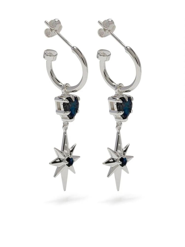 Stolen Girlfriends Club Heart Star Anchor Sleepers earrings - Blue Cover