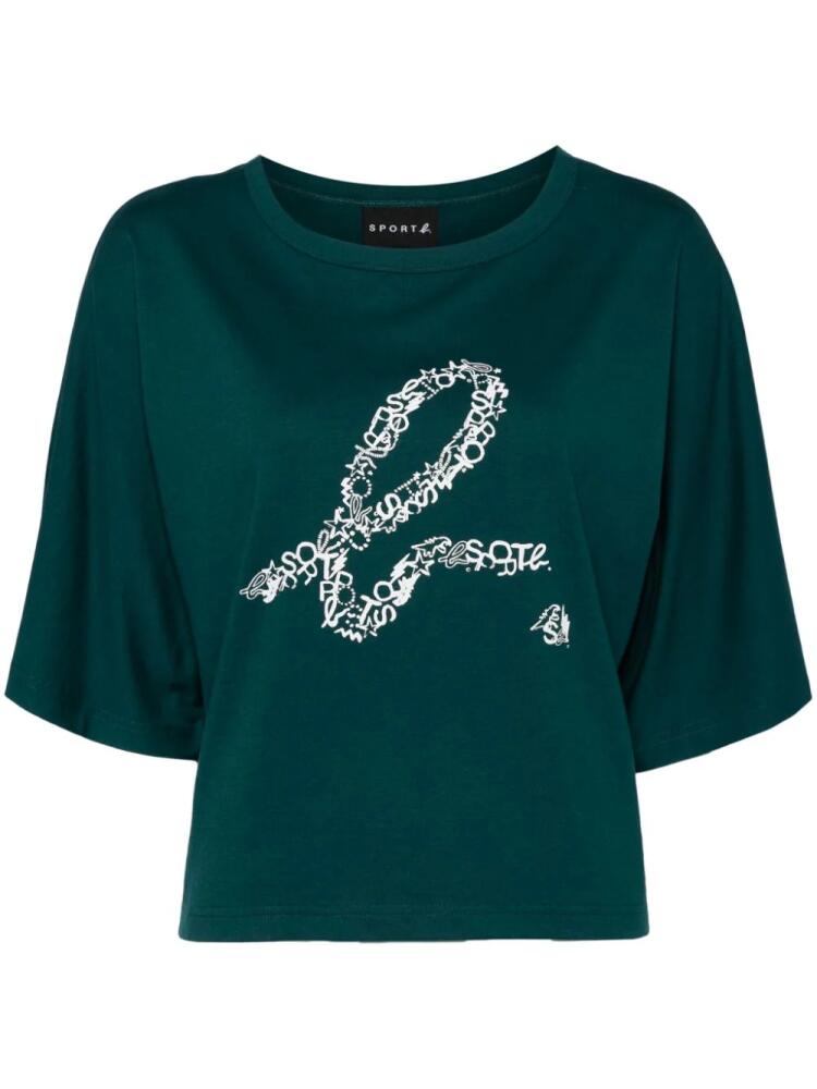 SPORT b. by agnès b. printed T-shirt - Green Cover