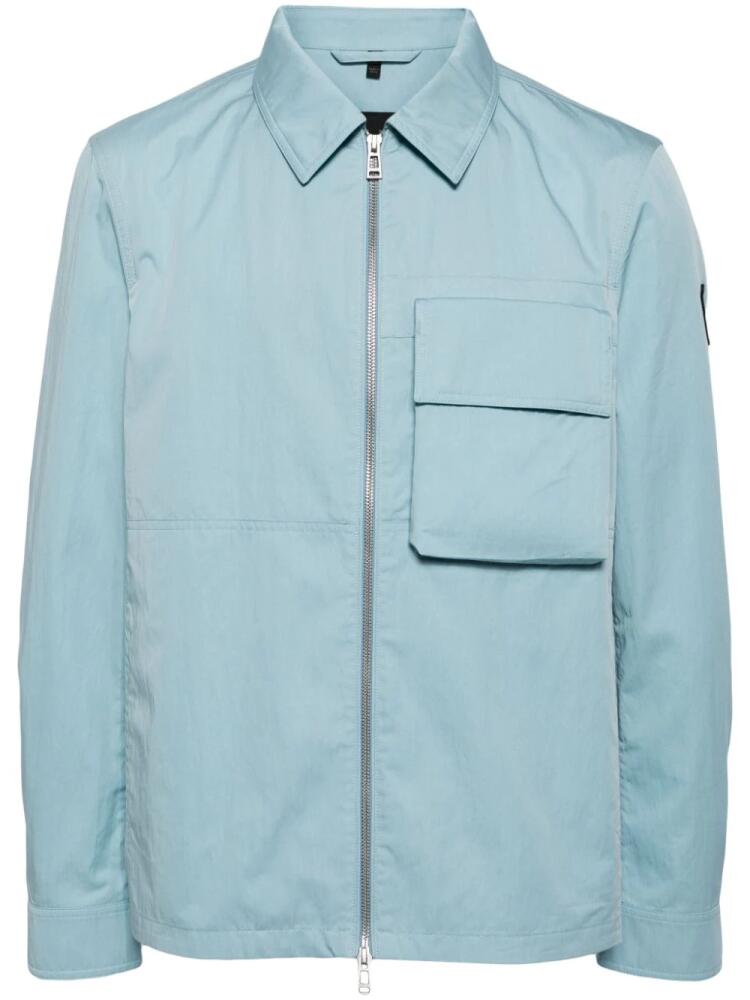 Belstaff Runner shirt jacket - Blue Cover