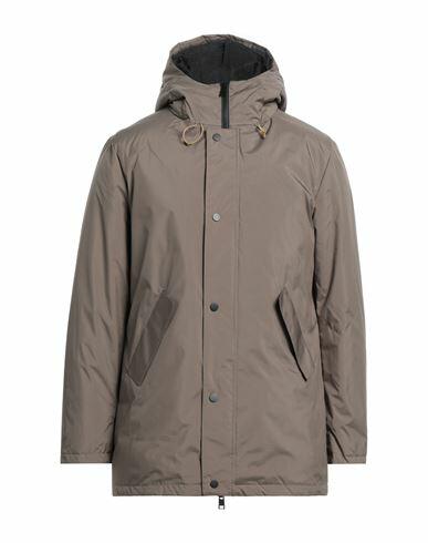 Iesse Man Coat Khaki Polyester Cover