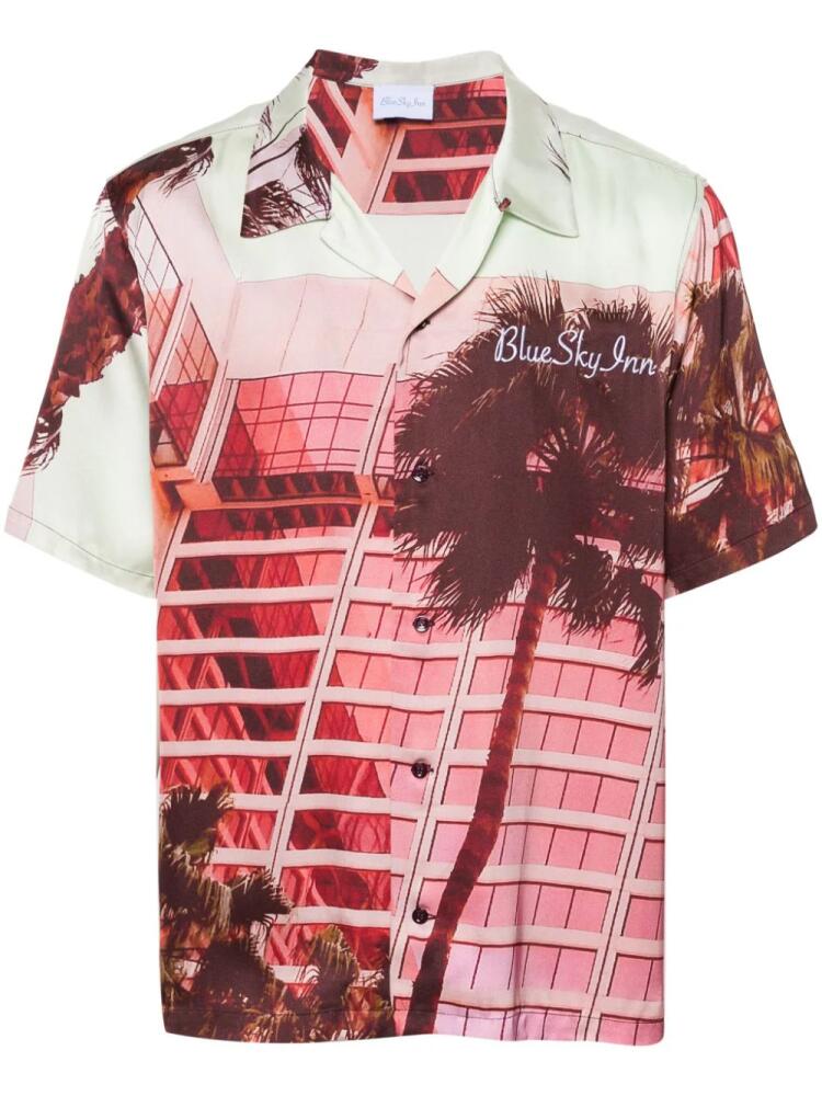 BLUE SKY INN Condo graphic-print shirt - Pink Cover