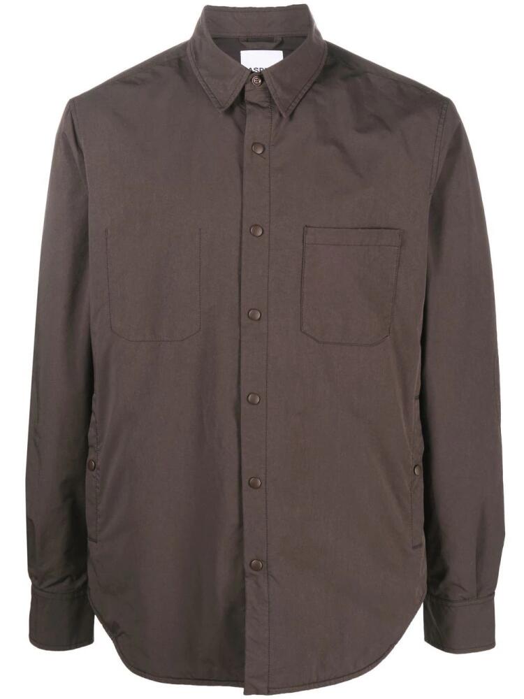 ASPESI classic button-up shirt - Brown Cover