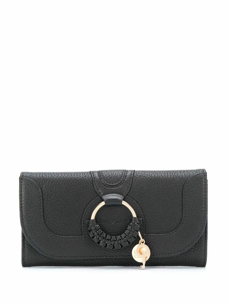 See by Chloé branded wallet - Black Cover