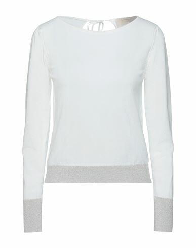 Kaos Jeans Woman Sweater White Viscose, Polyamide Cover