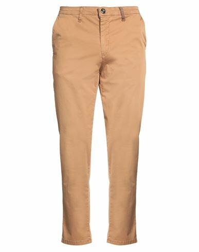 Displaj Man Pants Camel Cotton, Elastane Cover