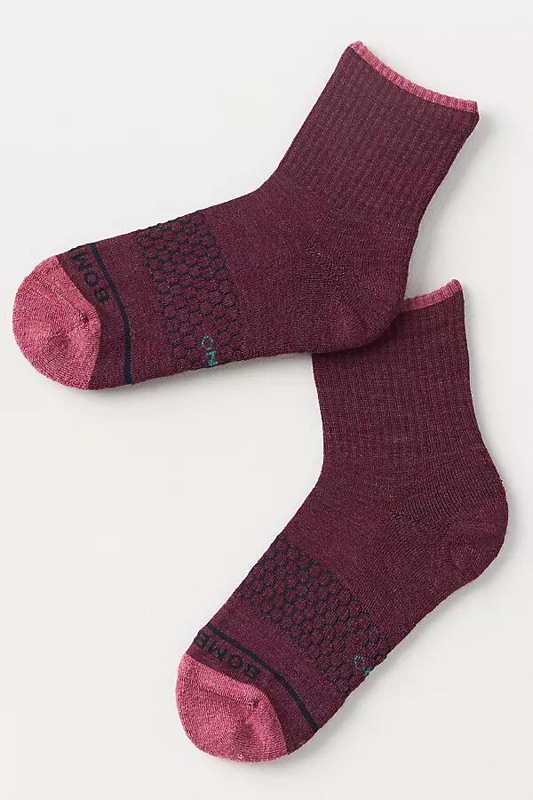 Bombas Merino Wool Blend Quarter Socks Cover